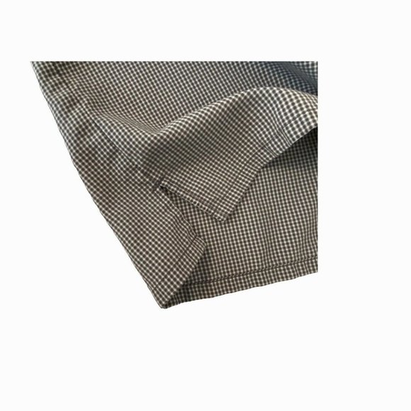 Columbia Declination Trail II Medium Short Sleeve Shirt Omni-Shade Gray Plaid - Picture 8 of 12